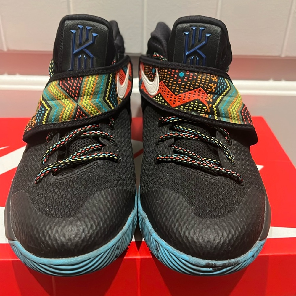 In used condition Nike Kyrie Irving 2 BHM shoes!